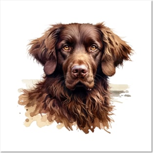 Chesapeake Bay Retriever Watercolor Painting - Beautiful Dog Posters and Art